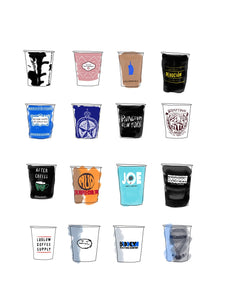 NYC Coffee Cups - JenScribblesNY