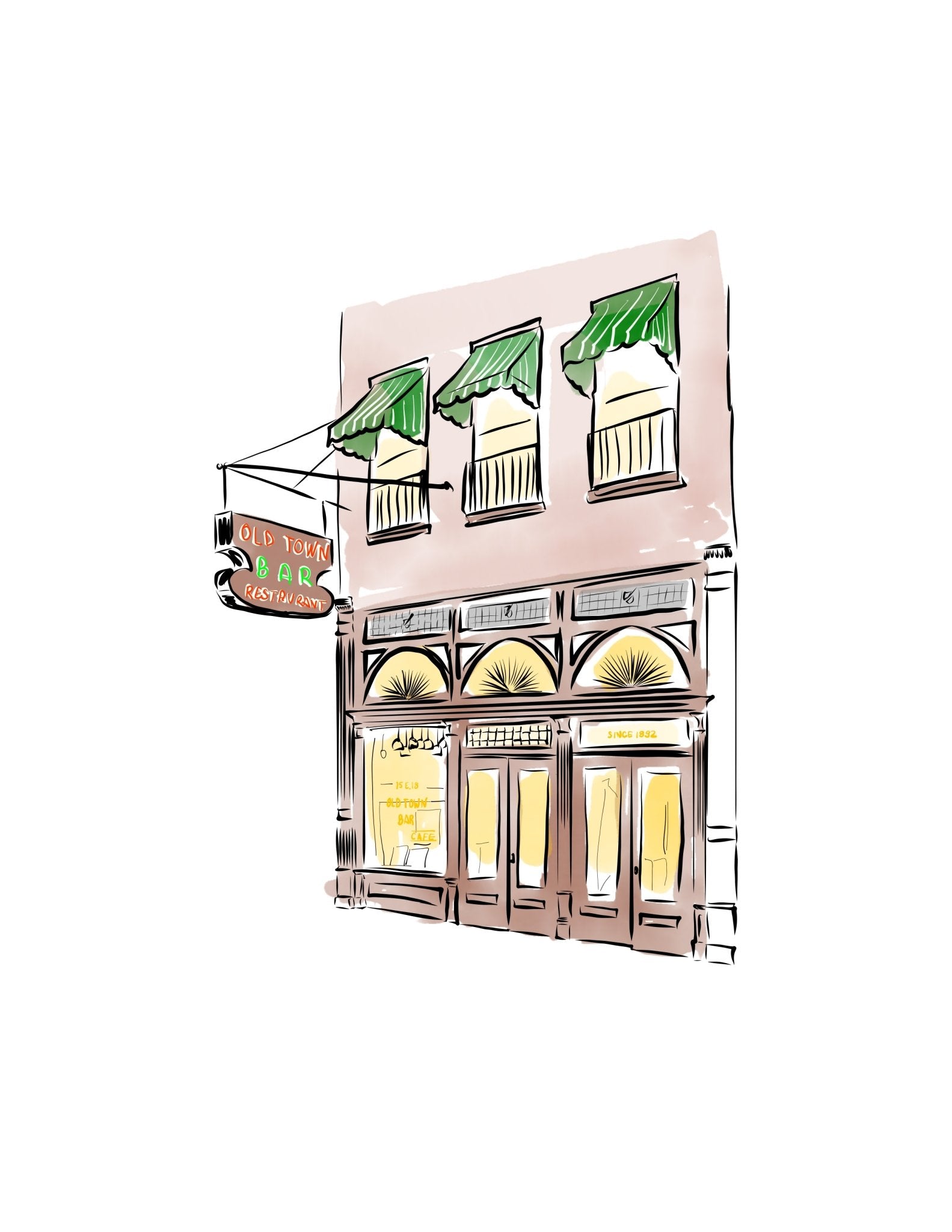 Old Town Bar - JenScribblesNY