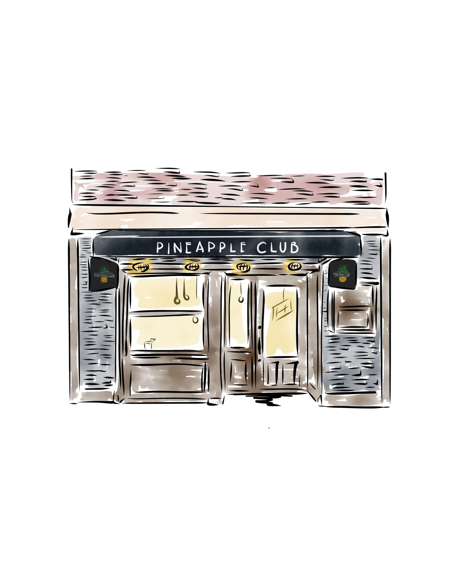 Pineapple Club - JenScribblesNY