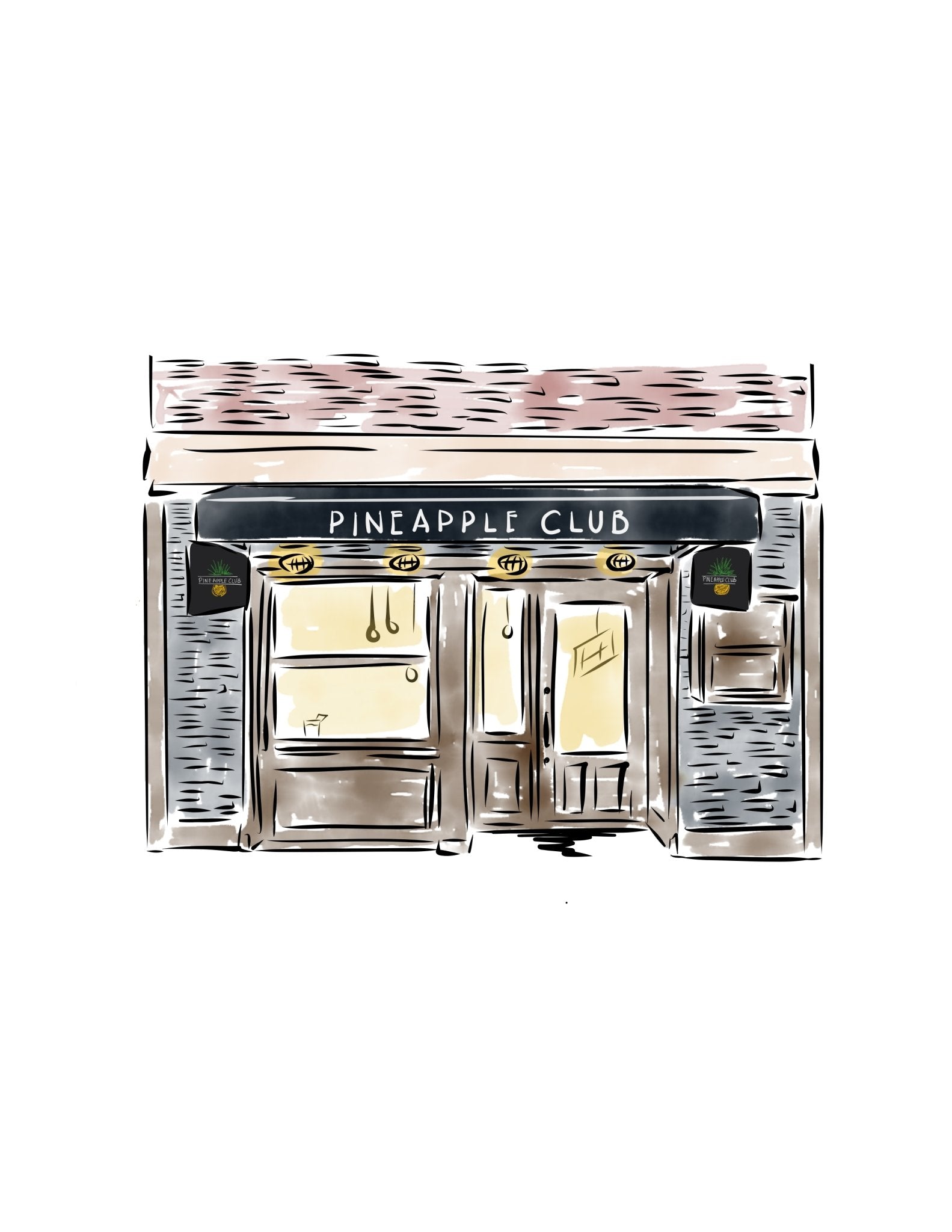 Pineapple Club - JenScribblesNY