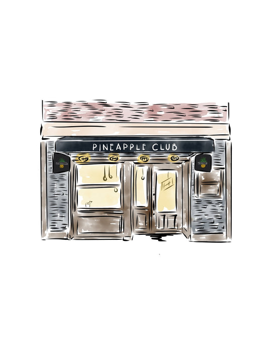 Pineapple Club - JenScribblesNY