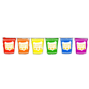 Rainbow NYC Coffee Cups - JenScribblesNY