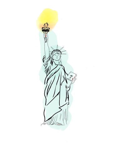 Statue of Liberty - JenScribblesNY