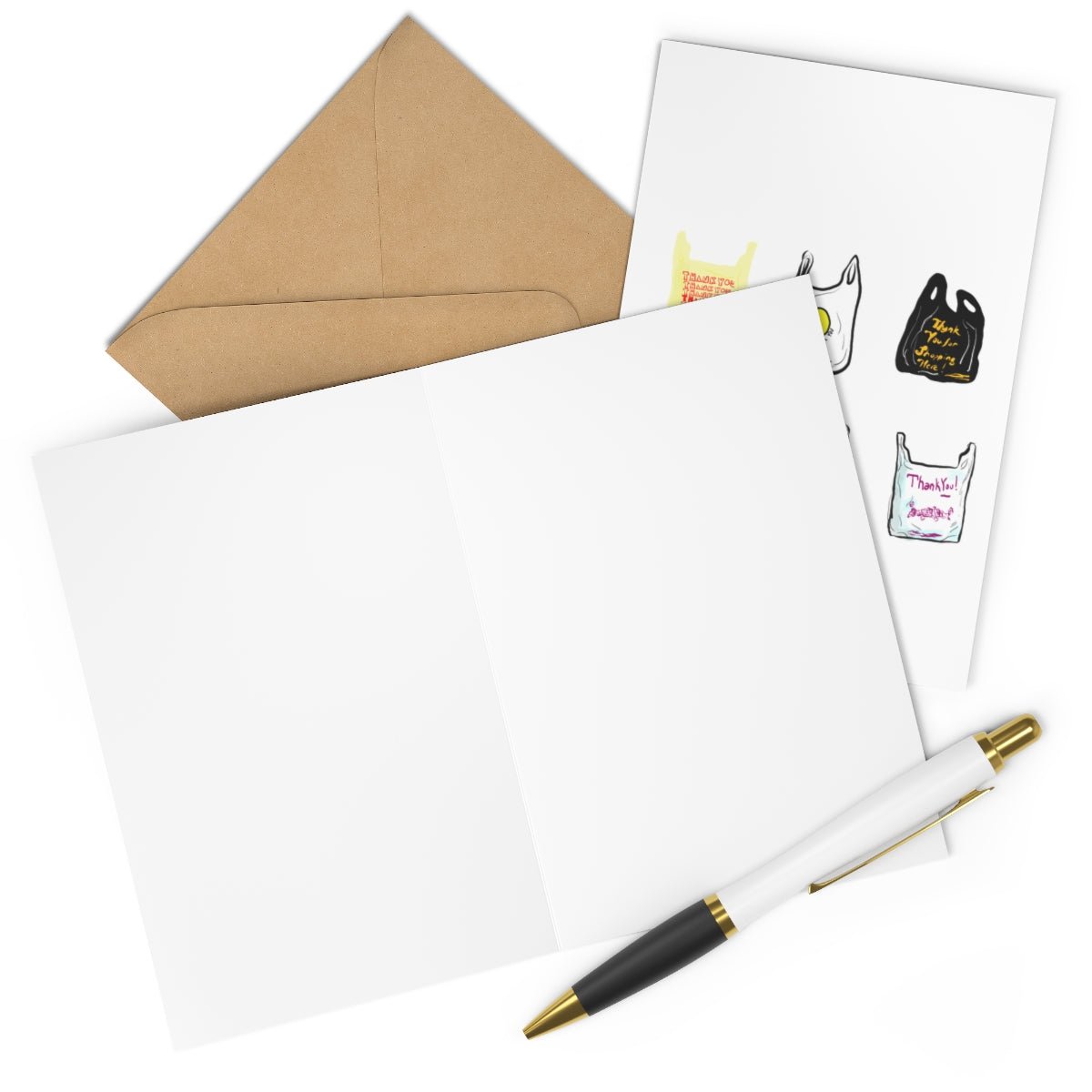Thank you card - JenScribblesNY