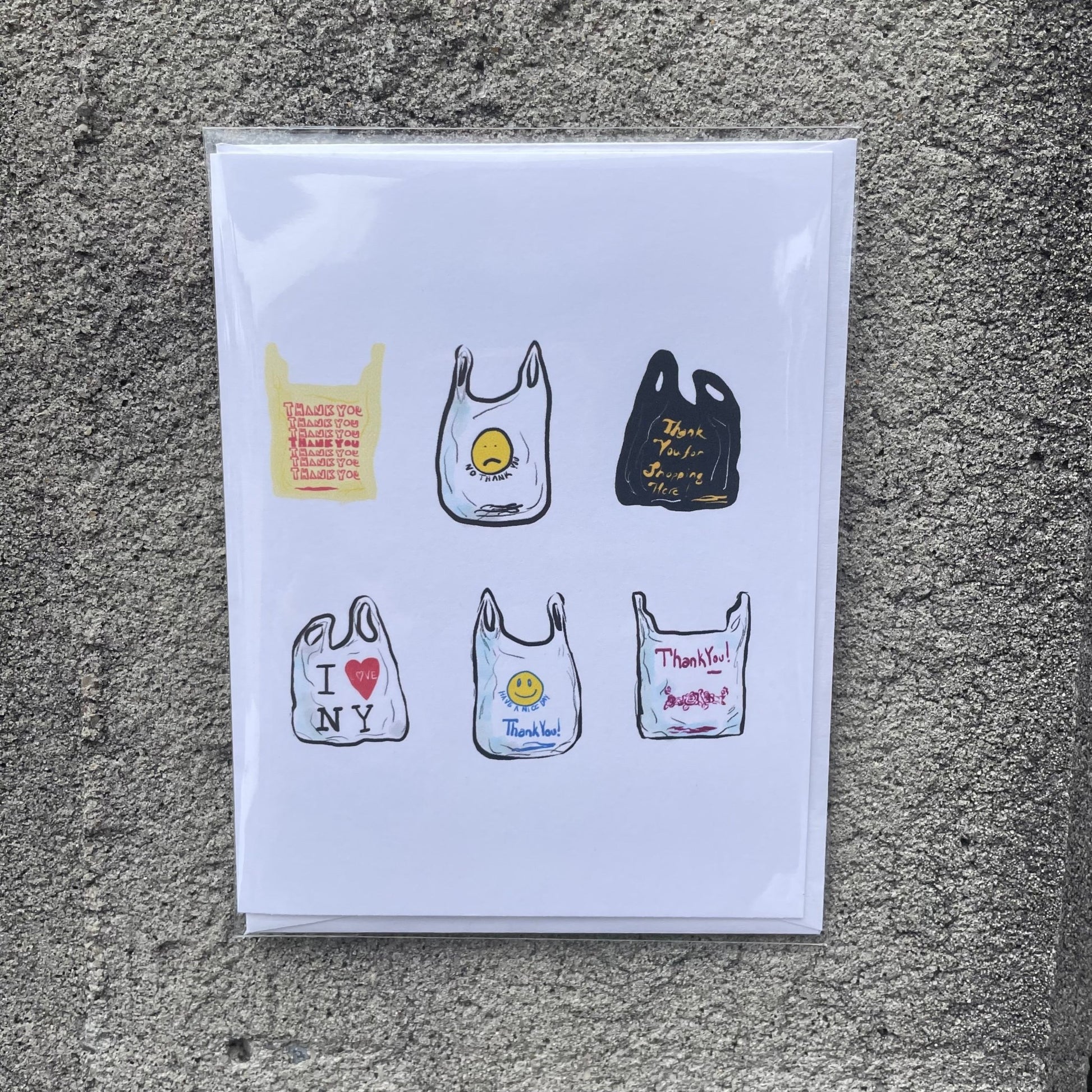 Thank you card - JenScribblesNY