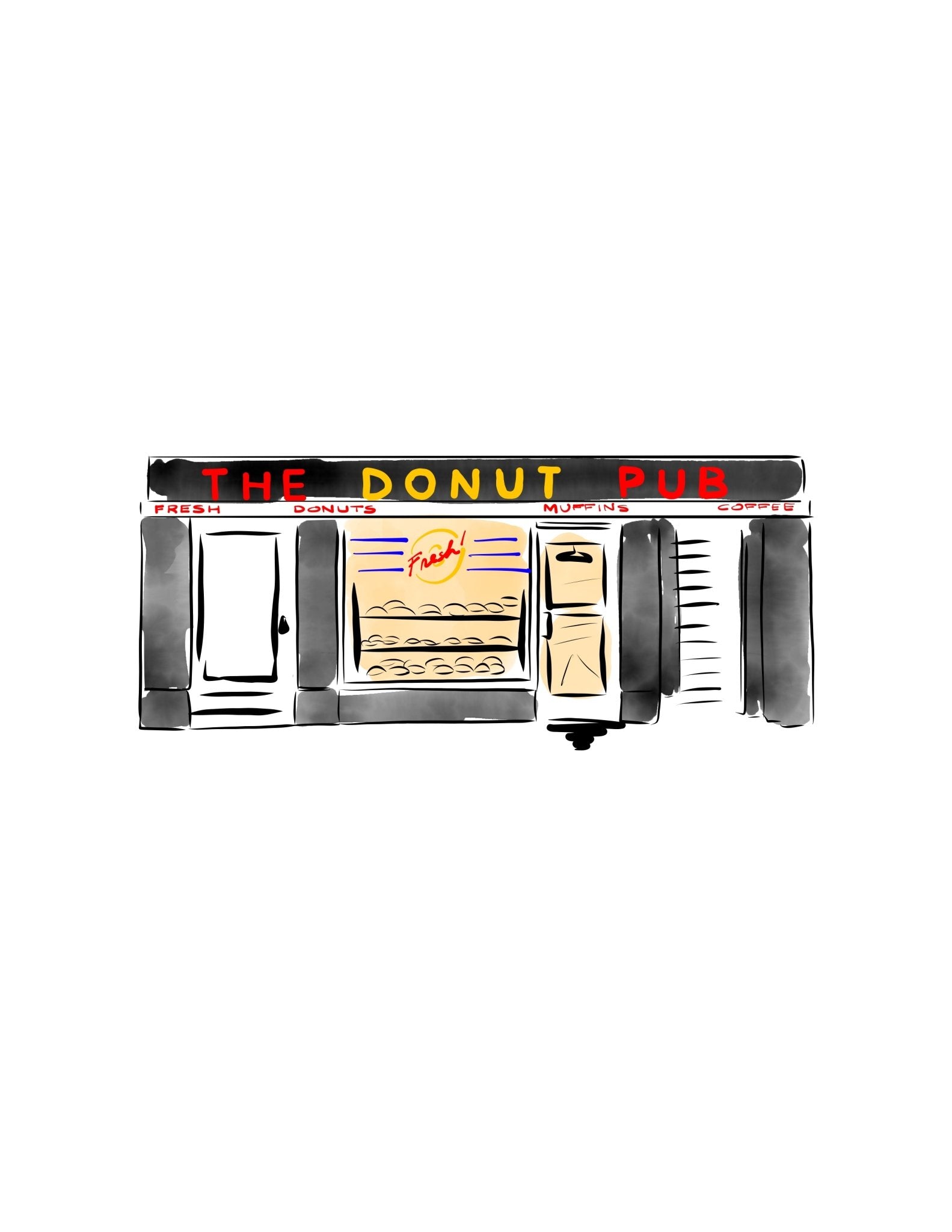 The Donut Pub - JenScribblesNY