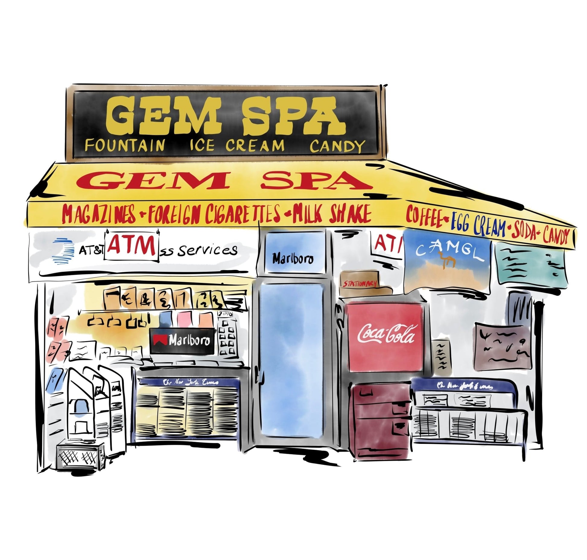 The Gem Spa - JenScribblesNY