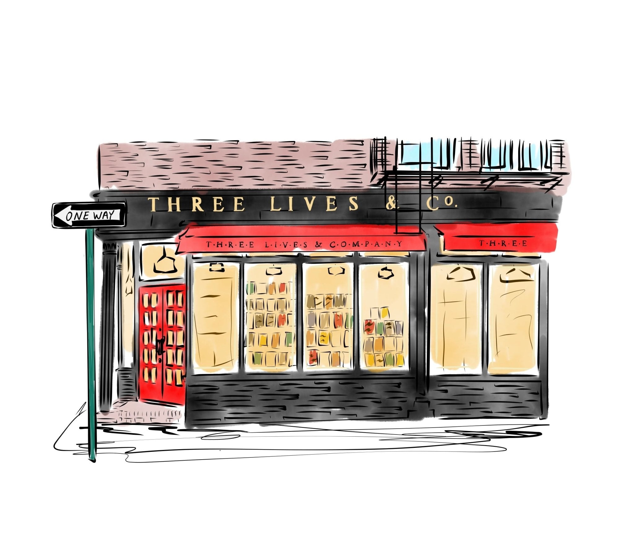 Three Lives & Co - JenScribblesNY