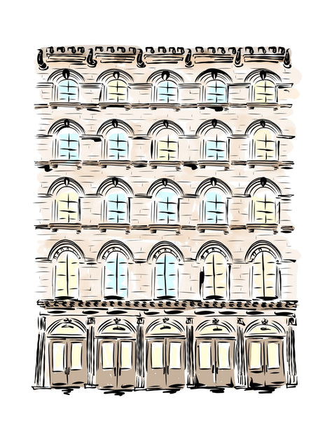 Tribeca architecture - JenScribblesNY