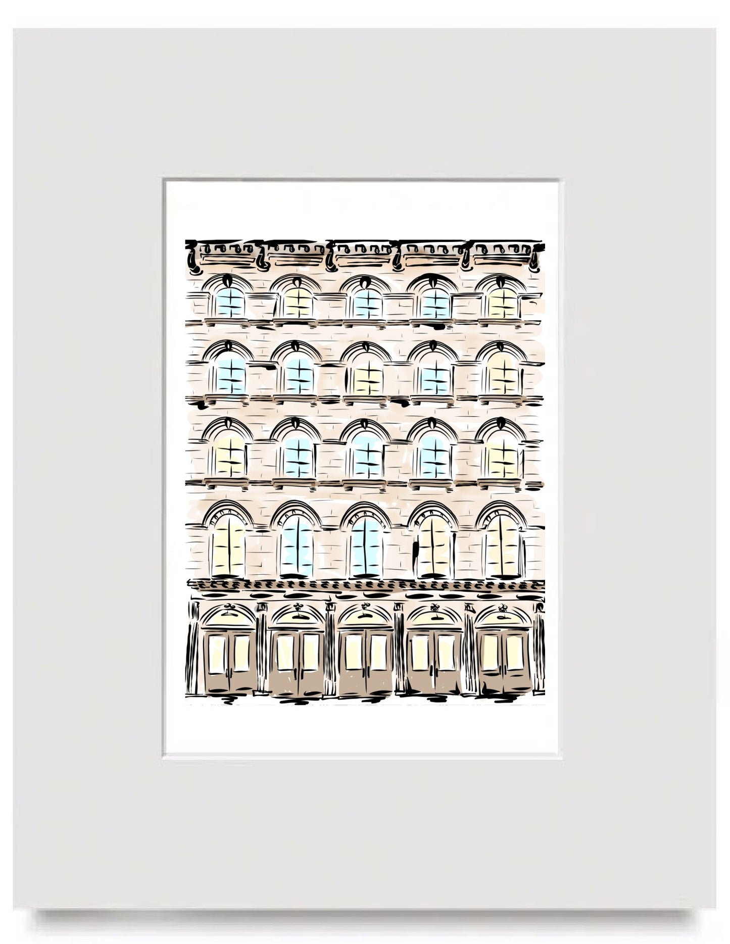 Tribeca architecture - JenScribblesNY