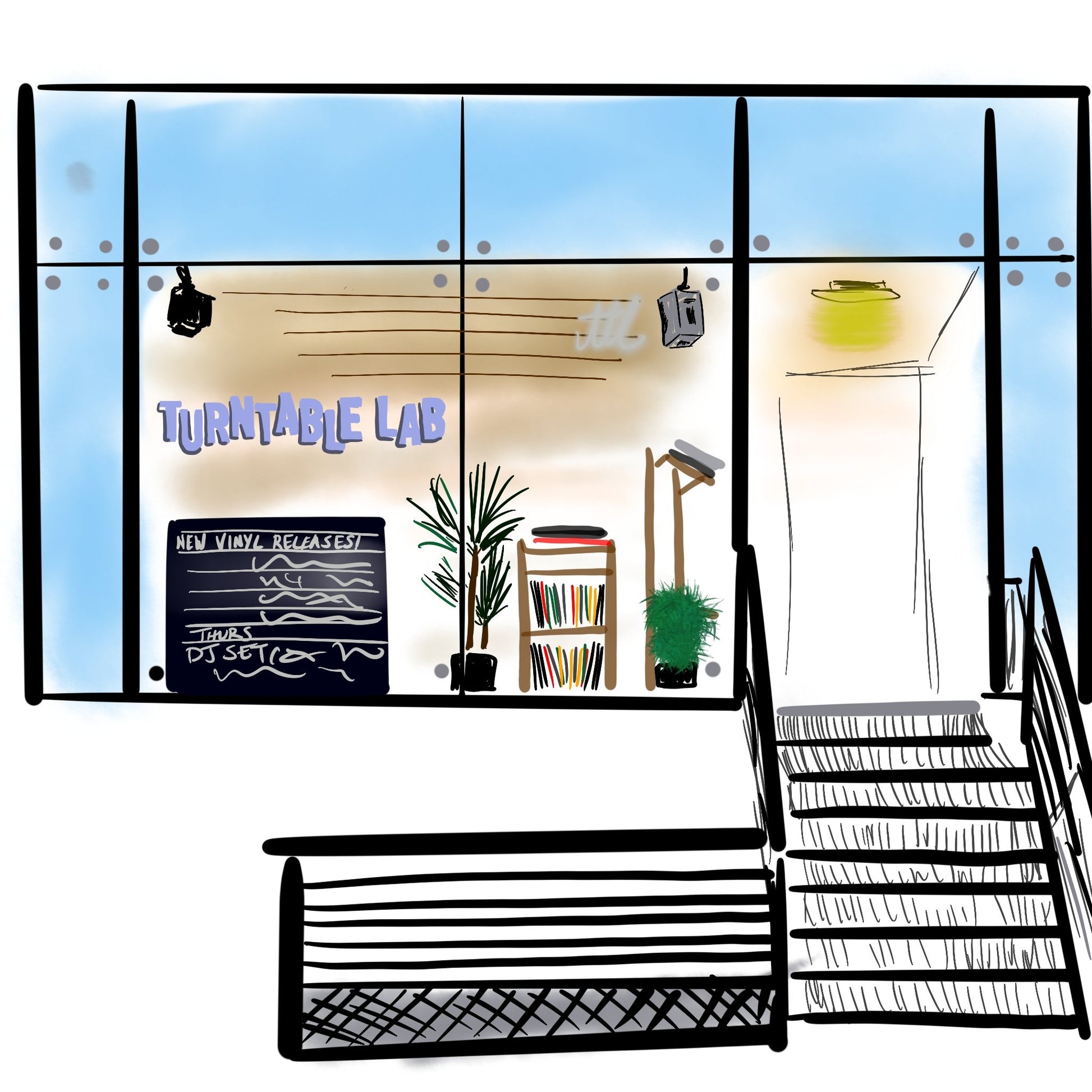 Turntable Lab (closed) - JenScribblesNY