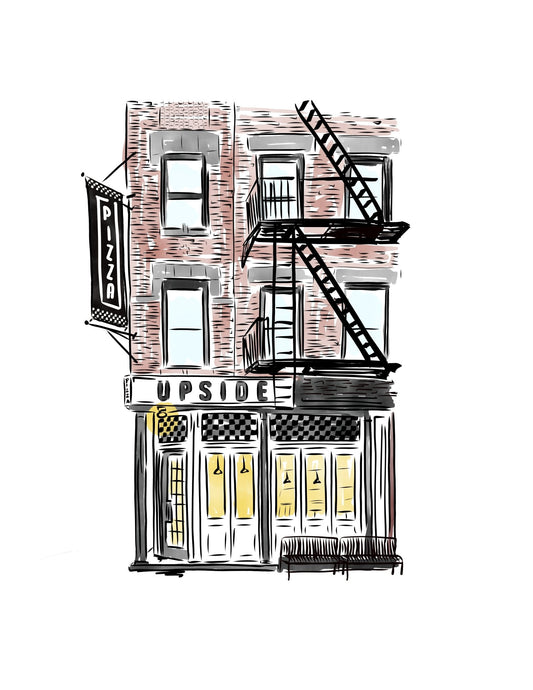 Upside Pizza - JenScribblesNY