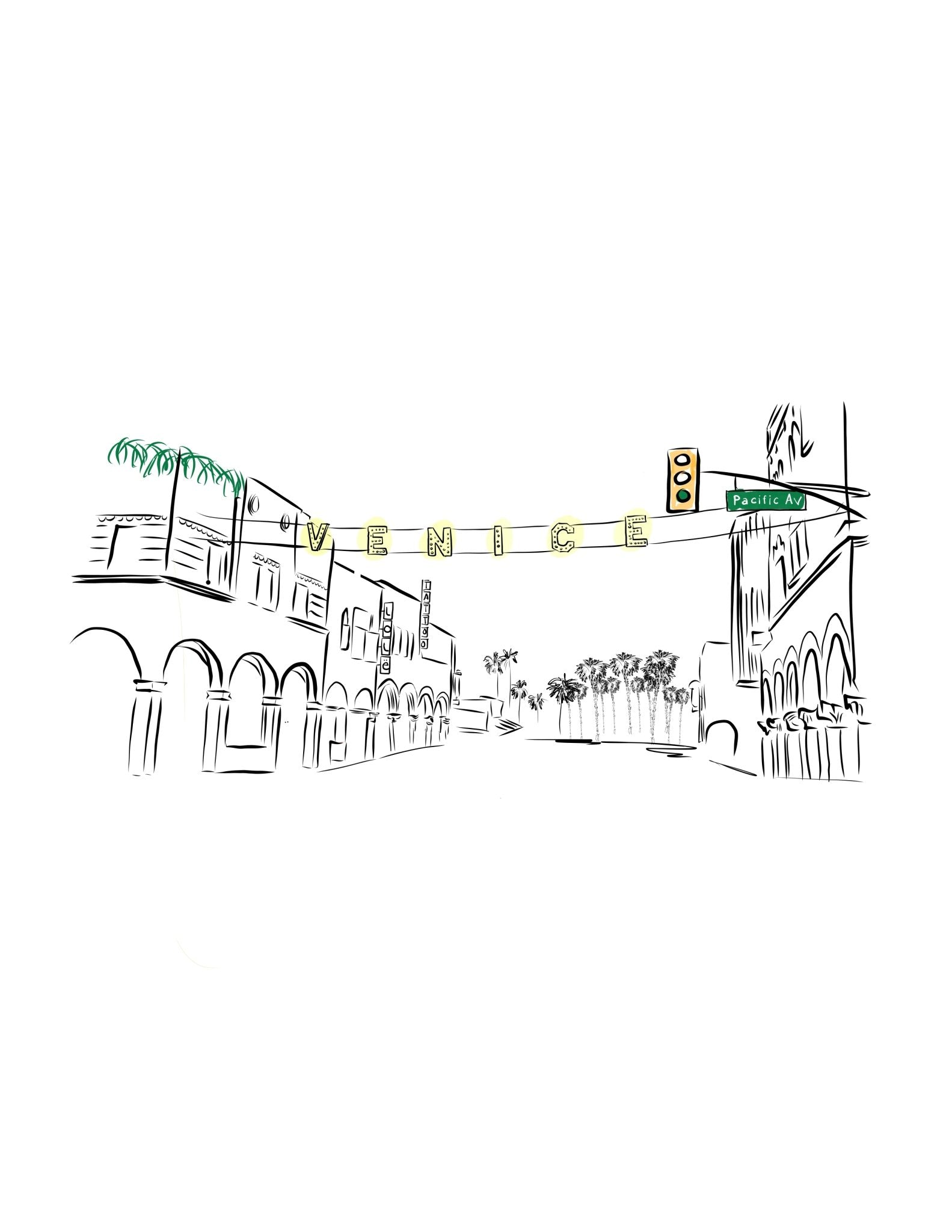 Venice Sign - JenScribblesNY