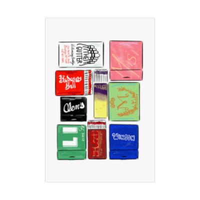 Williamsburg Matchbooks - JenScribblesNY